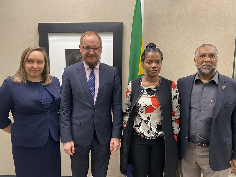 Latvian officials in the RSA agree on continuing negotiations on a legal assistance agreement in criminal matters
