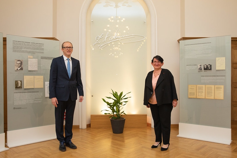 State Secretary thanks French Ambassador for her great contribution to the development of relations between Latvia and France