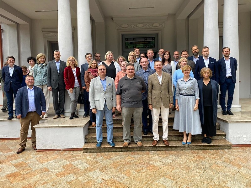 Senior officials of the Latvian and Lithuanian Ministries of Foreign Affairs discuss a joint strategy to deal with the COVID-19 crisis