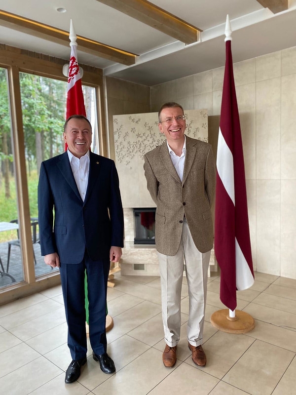 Latvian Foreign Minister and his Belarusian counterpart discuss issues of mutual importance