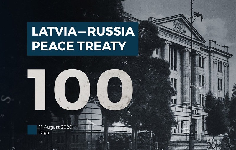 The centenary of signing the Latvia-Russia Peace Treaty marked in Riga