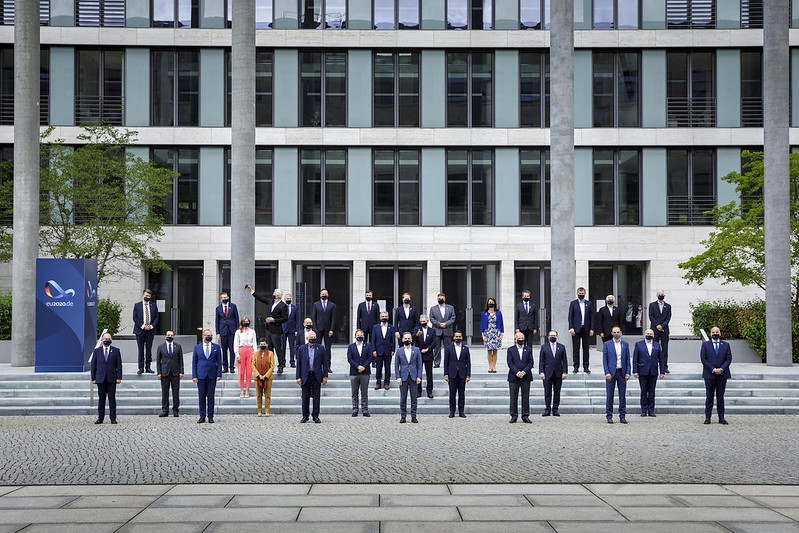 Edgars Rinkēvičs highlights the application of EU restrictive measures on Belarus