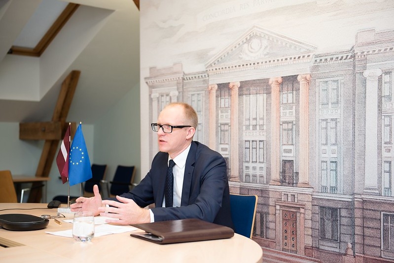 The Latvian Foreign Ministry’s State Secretary launches an international conference on sanctions