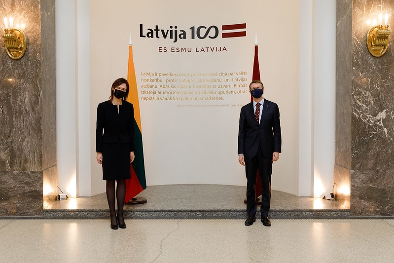 Latvian Foreign Minister and Lithuania’s Speaker of Parliament discuss new directions in bilateral cooperation