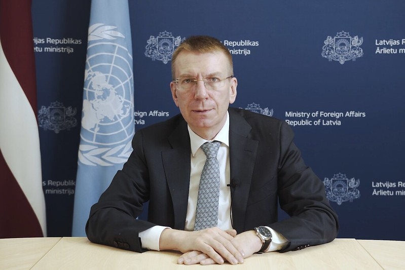 Latvian Foreign Minister pledges unwavering support from Latvia for Ukraine’s sovereignty and territorial integrity