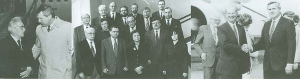 Ārlietu ministrijas darbības atjaunošana 1990-1991