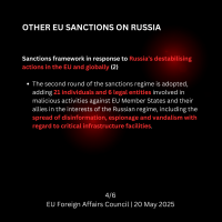 17th package of EU sanctions - infographic