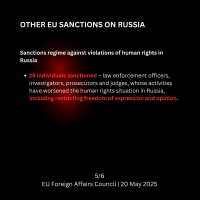 17th package of EU sanctions - infographic
