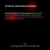 17th package of EU sanctions - infographic