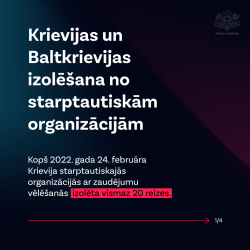Krievijas un Baltkrievijas izolēšana, 1. daļa