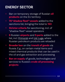 Sanctions, part 2