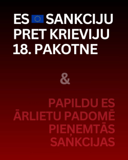 Sankciju 18. pakotnes infografika - 1. daļa