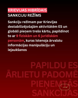 Sankciju 18. pakotnes infografika - 9. daļa