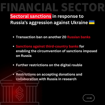The 20th package of EU sanctions against Russia - part 4