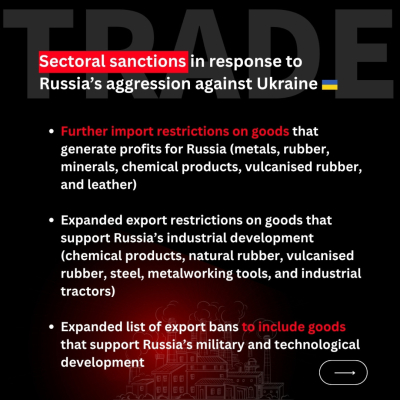 The 20th package of EU sanctions against Russia - part 6