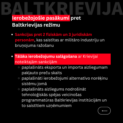 Ierobežojošie pasākumi pret Baltkrievijas režīmu