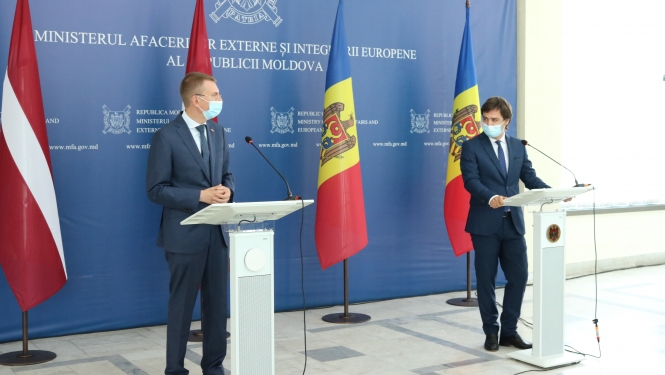 Ārlietu ministra Edgara Rinkēviča vizīte Moldovā 2021. gada 17. augustā 