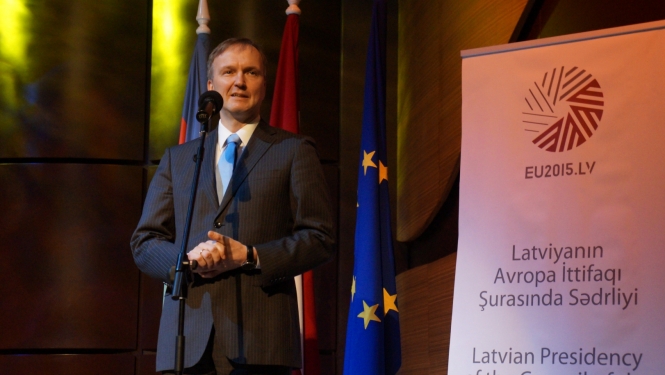 Ārlietu ministrijas valsts sekretārs Andrejs Pildegovičs apmeklē Azerbaidžānu