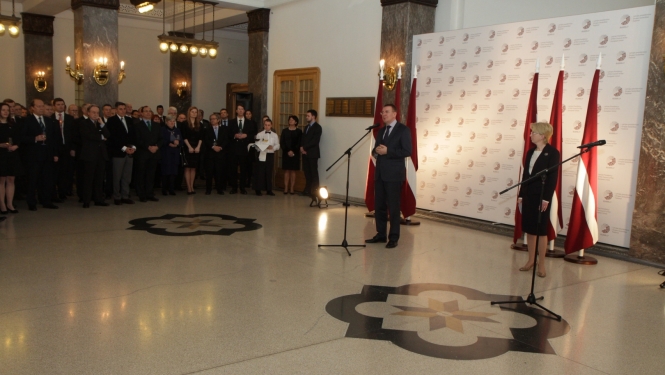 Ārlietu ministrijā atzīmē Latvijas Republikas de iure 94. gadadienu