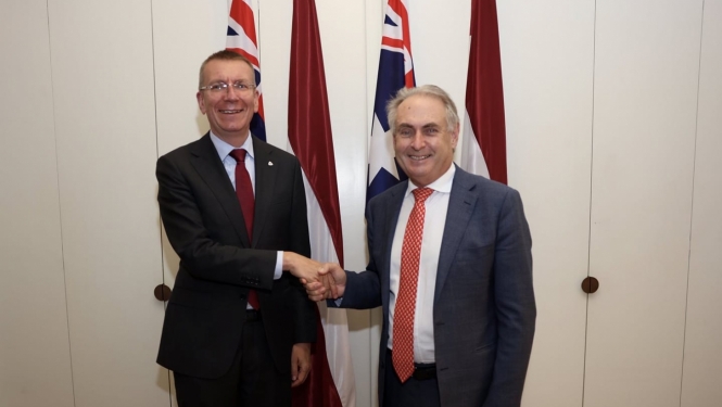 Ārlietu ministrs tiekas ar Austrālijas amatpersonām un Klusā okeāna salu valstu pārstāvjiem