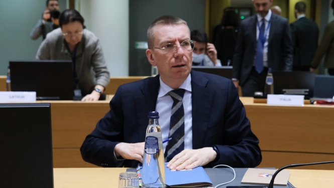 Ministrs Vispārējo lietu padomes sanāksmes sēdē 
