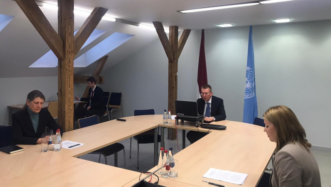 Ārlietu ministrs ANO Drošības padomē aicina ņemt vērā Otrajā pasaules karā gūtās mācības