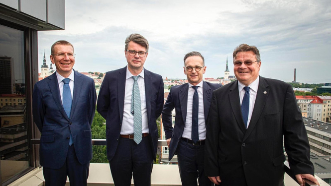 Ārlietu ministrs Tallinā pārrunā Eiropas Savienības, drošības un starptautiskās politikas aktualitātes