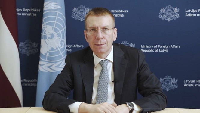 Ārlietu ministrs apliecina Latvijas nemainīgo atbalstu Ukrainas suverenitātei un tās teritoriālajai nedalāmībai