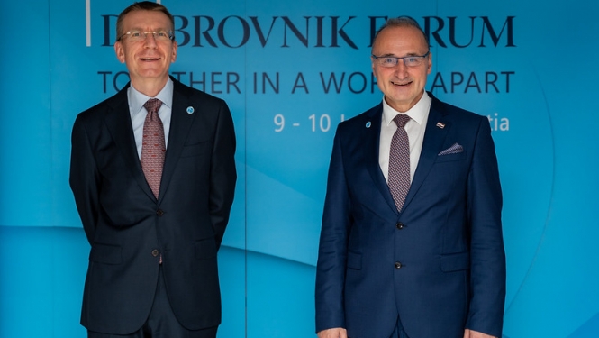 Ārlietu ministrs piedalās Dubrovnikas forumā Horvātijā