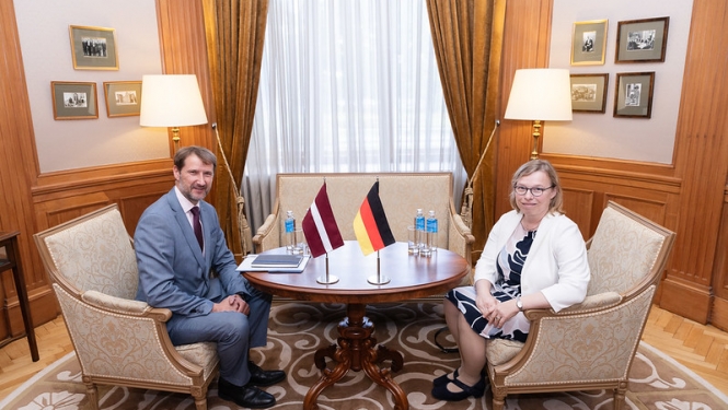 jaunā Vācijas vēstniece