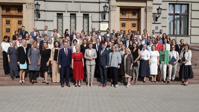 2024. gada 16. augustā Ārlietu ministrijā norisinājās 3. Starptautiskajās organizācijās strādājošo Latvijas profesionāļu forums