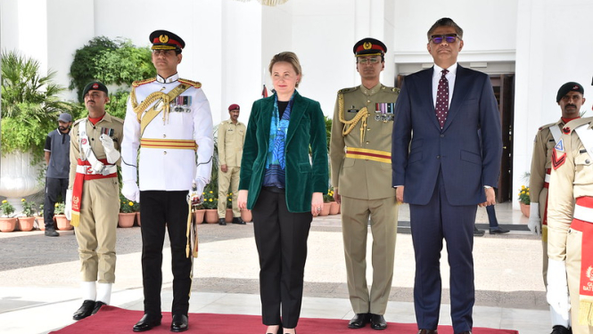 D.Goldfinča akreditējas Pakistānā 20.05.2025