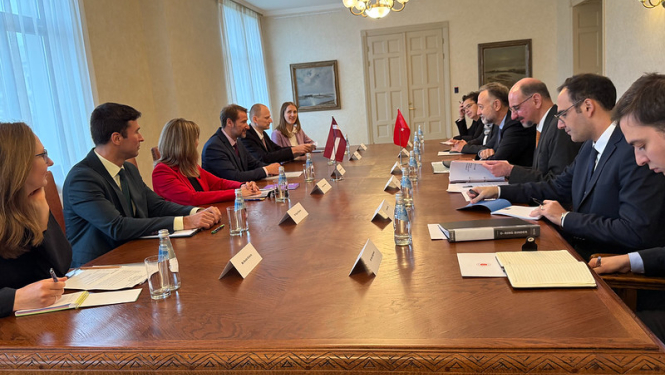 Latvijas  un Turcijas konsultācijās apspriež reģionālos un globālos drošības politikas jautājumus, 09.10.2025
