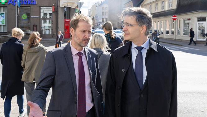 Valsts sekretārs Andžejs Viļumsons tiekas ar Nīderlandes Ārlietu ministrijas ģenerālsekretāru Kristiānu Rebergenu