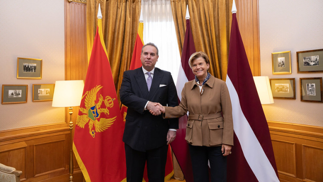Baiba Braže un Filip Ivanović