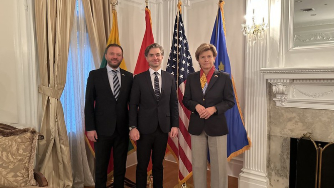 Baltijas valstu ārlietu ministri vizītē ASV