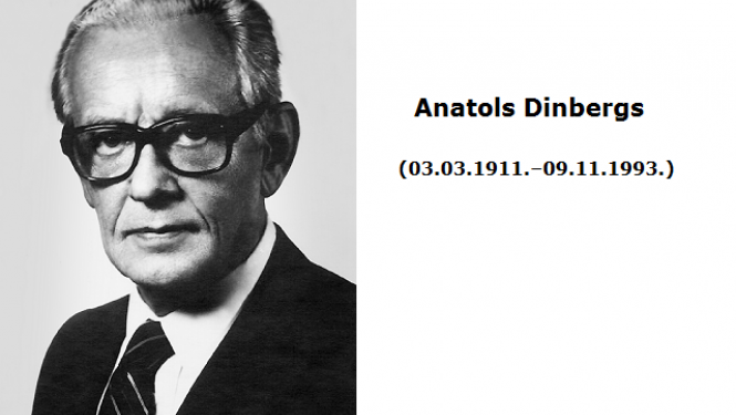 Pirms 110 gadiem dzimis ārkārtējais un pilnvarotais vēstnieks, Latvijas diplomātiskā dienesta vadītājs Anatols Dinbergs