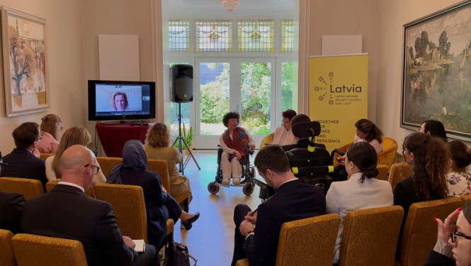 Diskusija par sieviešu ar invaliditāti lomu krīzes apstākļos