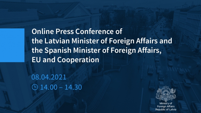 The Minister for Foreign Affairs, European Union and Cooperation of Spain to arrive in Latvia on a working visit