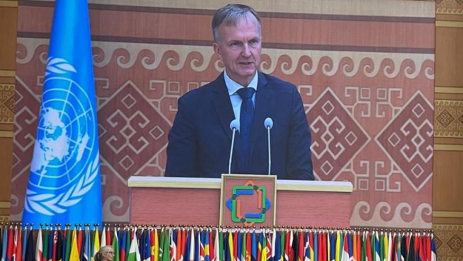 A. Pildegovičs 3. ANO Iekšzemes attīstības valstu konferencē, 6.-8.08.2025
