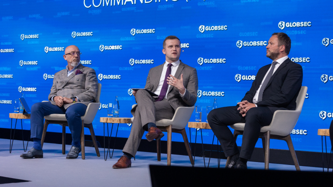 A.Uršuļskis GLOBSEC forumā 14.06.2025.