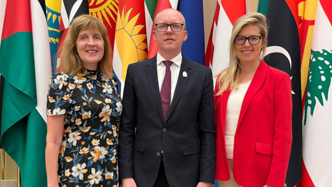 Latvijas pārstāvju UNESCO kopbilde