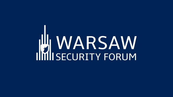 Varšavas drošības foruma logotips