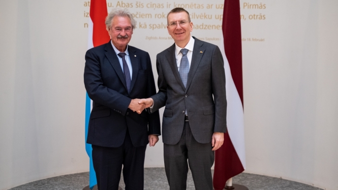 LV un LUX ārlietu ministri