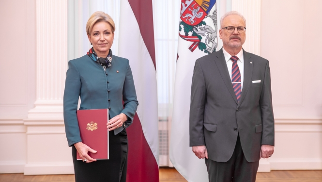 Akreditācijas vēstuli saņem nākamā vēstniece Čehijā Elita Kuzma