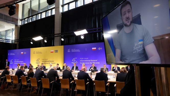 ārlietu ministrs Edgars Rinkēvičs piedalījās augsta līmeņa donoru konferencē Ukrainas atbalstam Varšavā