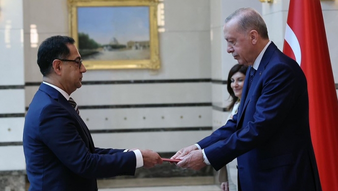 Bahtijors Hasans un Recep Tayyip Erdoğan