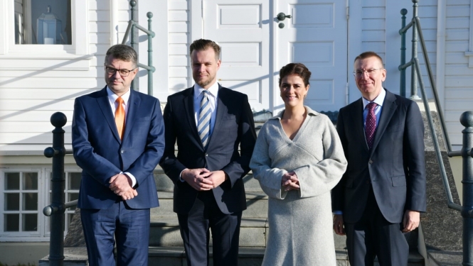 Baltijas valstu un Islandes ārlietu ministri pārrunā drošības situāciju reģionā un turpmāko sadarbību