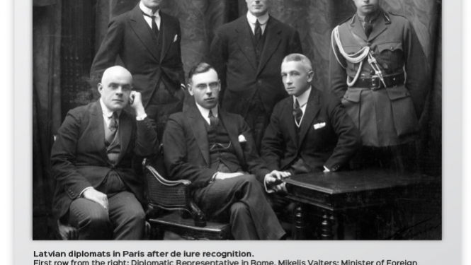 Recognition of Latvia's Independence de iure