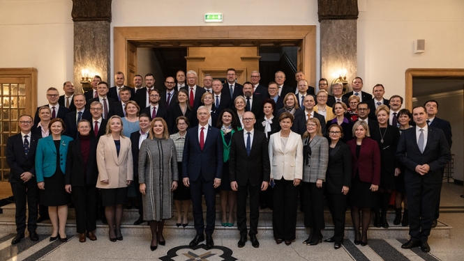 Krišjānis Kariņš, Evika Siliņa un Latvijas diplomātisko misiju vadītāji